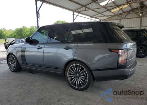 2019 Land Rover Range Rover Supercharged из США, поврежденный, VIN SALGS2RE0KA542076